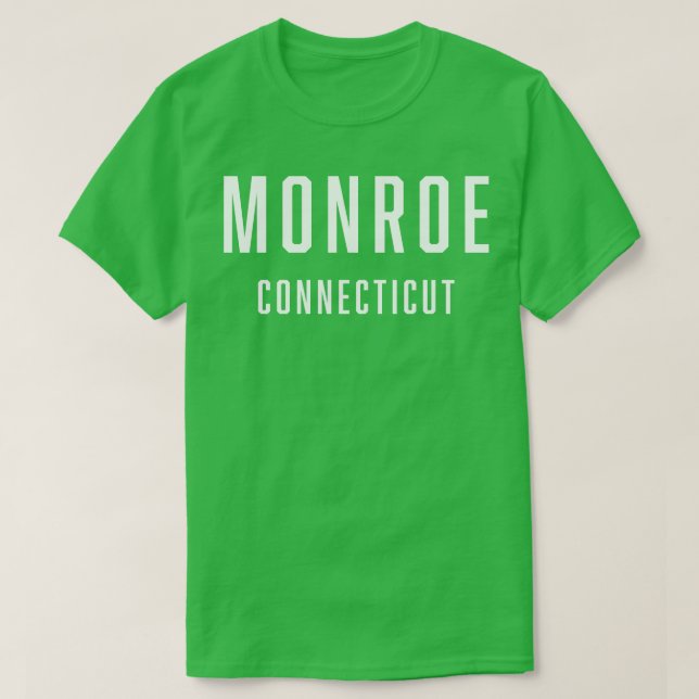 Camiseta Monroe Connecticut TShirt (Frente do Design)