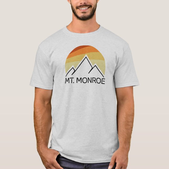 Camiseta Monroe New Hampshire Retro (Frente)