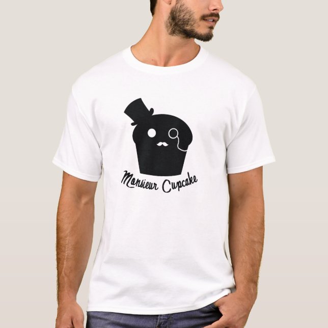 Camiseta Monsieur Cupcake (Frente)