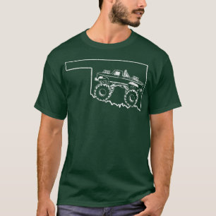 Camiseta Monster caminhão vintage- motorista todo-o-terreno