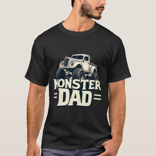 Camiseta Monster car (Frente)