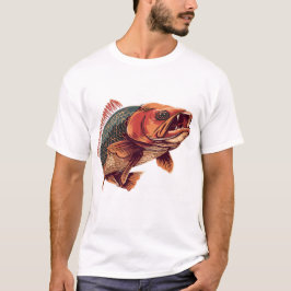 Camiseta Monster Carp Fishing Angler Gift