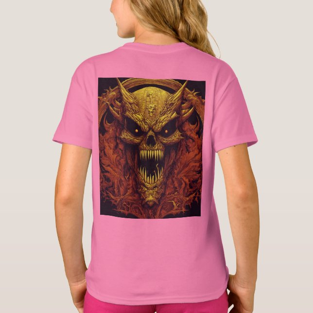 Camiseta Monster Cross-Over: Philippe Caza Logo Design (Verso)