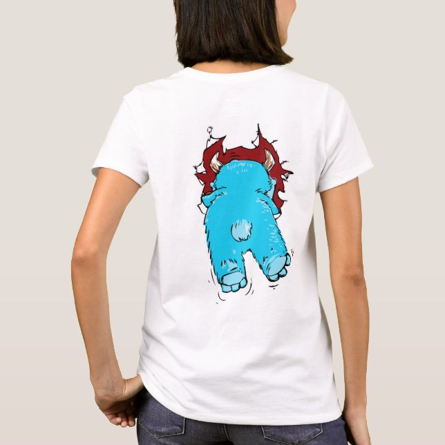 Camiseta Monster Escape Duplo (Verso)