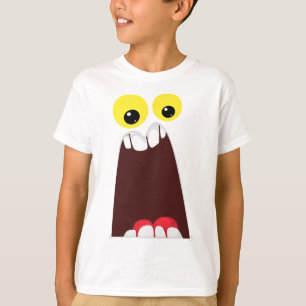 Camiseta Monster Fácil Figurino Ideias Idiotas Halloween