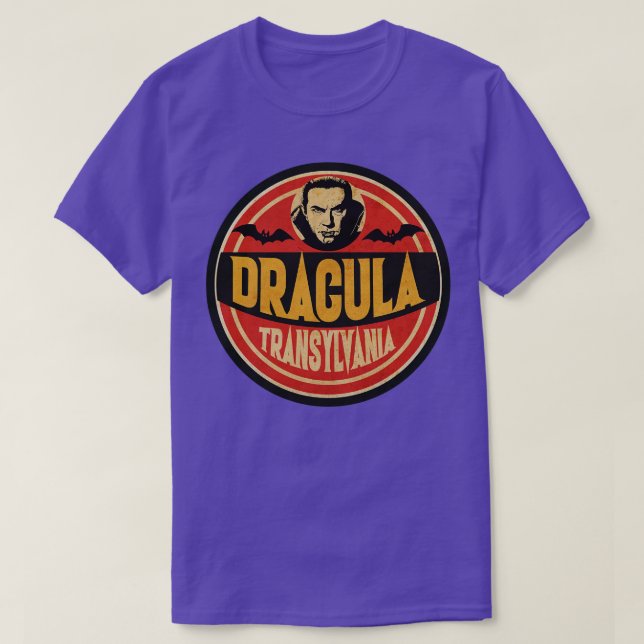 Camiseta Monster Grand Slam Dracula (Frente do Design)