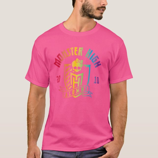 Camiseta Monster High - Alumni Pride Crest (Frente)