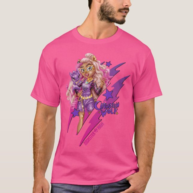 Camiseta Monster High Clawdeen Wolf (Frente)