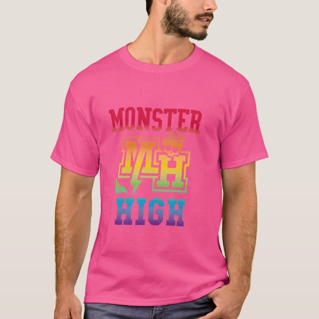 Camiseta Monster High - Prioridade Crest (Frente)