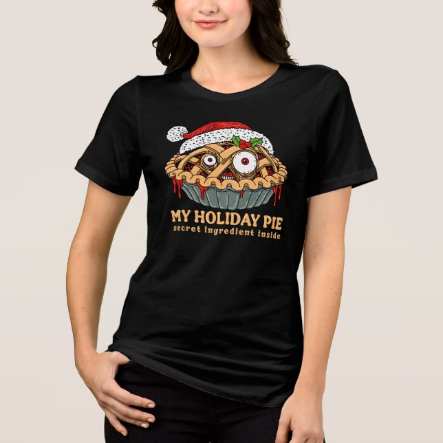 Camiseta Monster Holiday Pie (Frente)