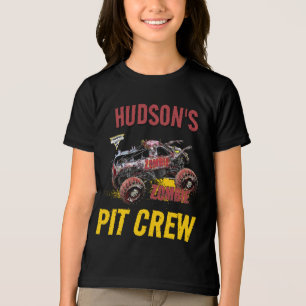 Camiseta Monster Jam - Equipe de Pit de Aniversário Zombie