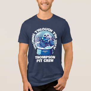 Camiseta Monster Jam "Esmagando a Neve"
