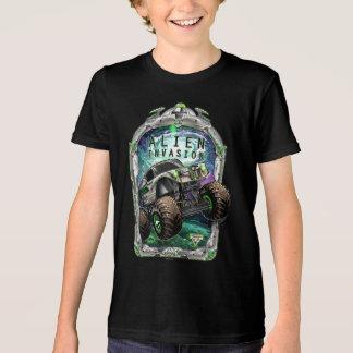 Camiseta Monster Jam Invasão Alien