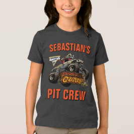 Camiseta Monster Jam - Tripulação de Pit Curse do Pirata