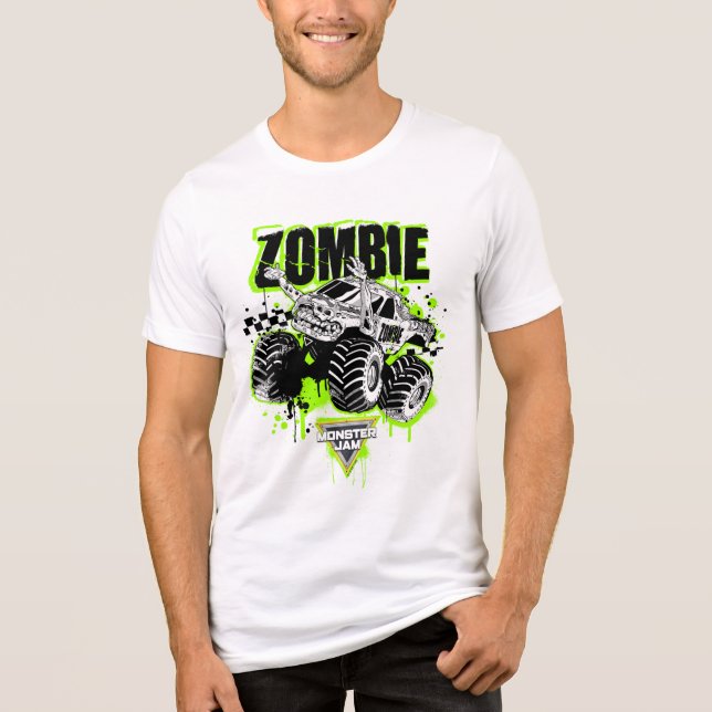 Camiseta Monster Jam Zumbi (Frente)