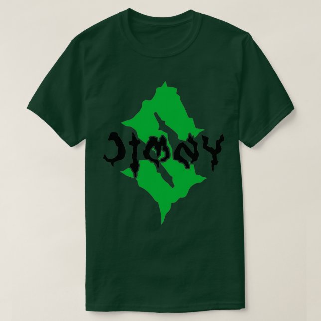 CAMISETA MONSTER JIMNY GREEN BLACK (Frente do Design)