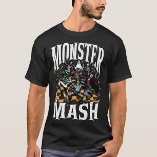 Camiseta Monster Mash Dia de as Bruxas engraçado Spooky Sea
