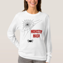 Camiseta Monster Mash Halloween Spiderweb