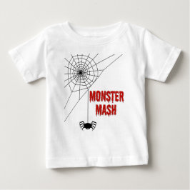 Camiseta Monster Mash Halloween Teia de Aranha