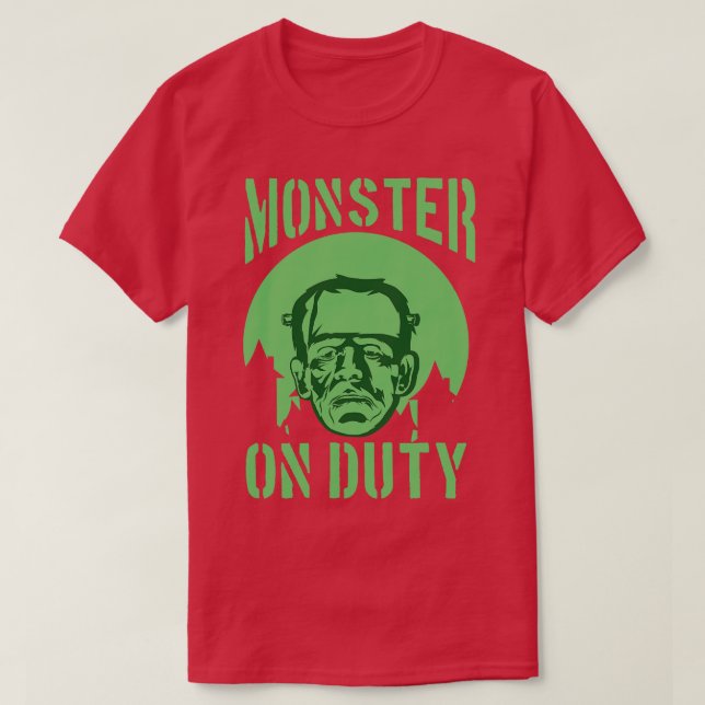 CAMISETA MONSTER ON BUST (Frente do Design)