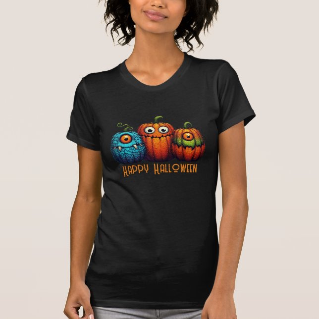 Camiseta Monster Pumpkins (Frente)