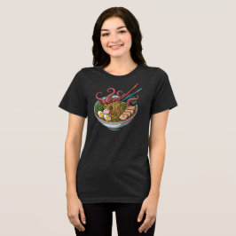 Camiseta Monster Ramen - Estilo Japonês Cachoroso