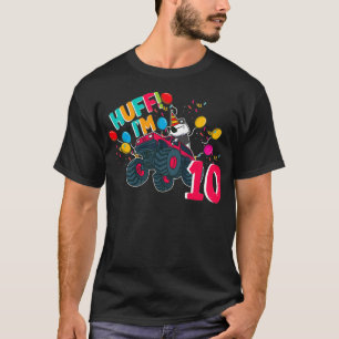Camiseta Monster Truck 10 Panda Driver Cute Bear Pet Animal