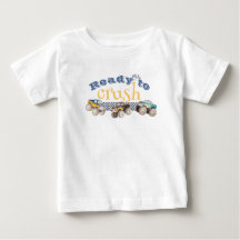 Monster Truck 4th Birthday Shirt Personalized