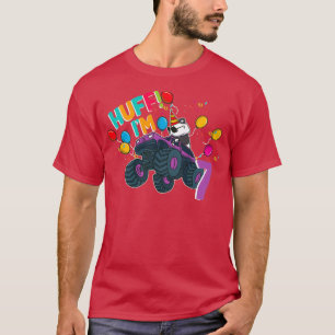 Camiseta Monster Truck 7 Panda Driver Cujo Urso É Pet Anima