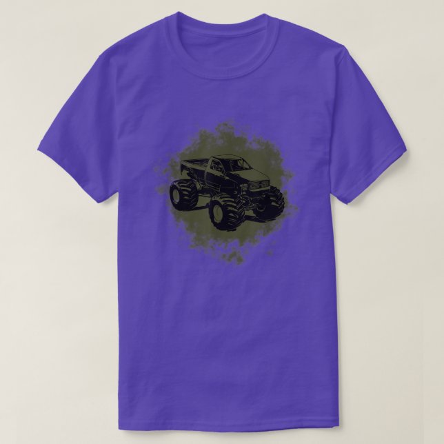 Camiseta Monster Truck Art (Frente do Design)