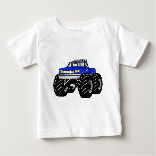 CAMISETA MONSTER TRUCK AZUL