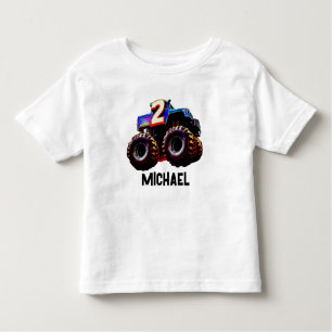 Camiseta Monster Truck Birthday