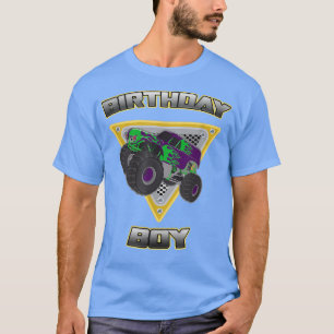 Camiseta Monster Truck Birthday Boy Gift