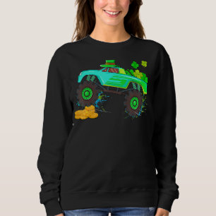 Camiseta Monster Truck Boys Toodles Crianças Shamrock Rua P