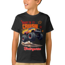 Monster Truck "Crush Kindergarten Tee"