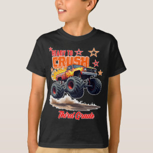 Camiseta Monster Truck "Crush Third Grade" Tee