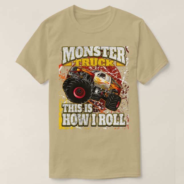 Camiseta Monster Truck Design by Mons (Frente do Design)