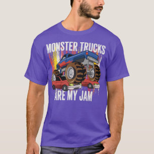Camiseta Monster Truck É A Minha Vintagem Retro