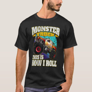Camiseta Monster Truck É Assim Que Eu Rolo