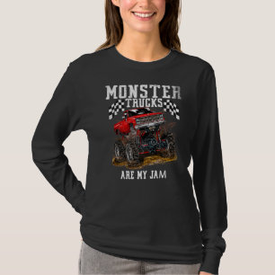 Camiseta Monster Truck É Meu Empenho Para Jovens E Adultos