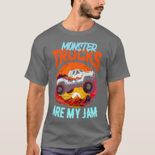 Camiseta Monster Truck é meu Jam Funny 1