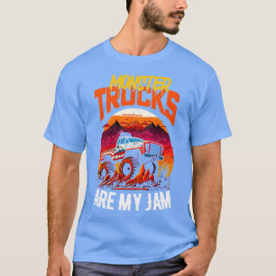 Camiseta Monster Truck é meu Jam Funny 6