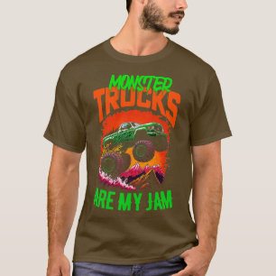 Camiseta Monster Truck é meu Jam Funny 7