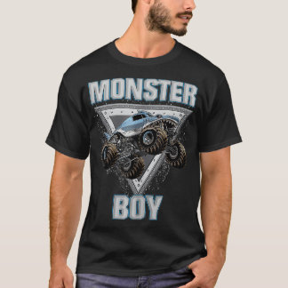 Camiseta Monster Truck É O Meu Monstro De Truck