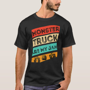 Camiseta Monster Truck É O Meu Monstro De Truck Vintage