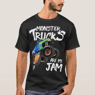 Camiseta Monster Truck É O Meu Truque De Rotação De Jam Vin