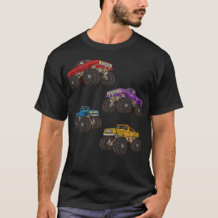 Camiseta Monster Truck e presentes engraçados de porco leg