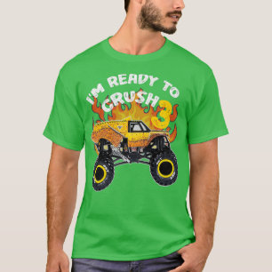 Camiseta Monster Truck EarthShaker Ix27m Pronto para Esmaga