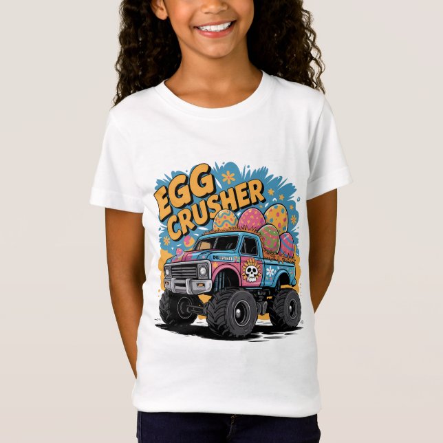 Camiseta Monster Truck Easter EgParty (Frente)