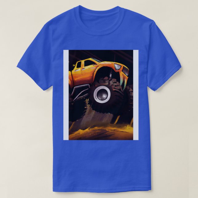 Camiseta Monster Truck em Arena (Frente do Design)